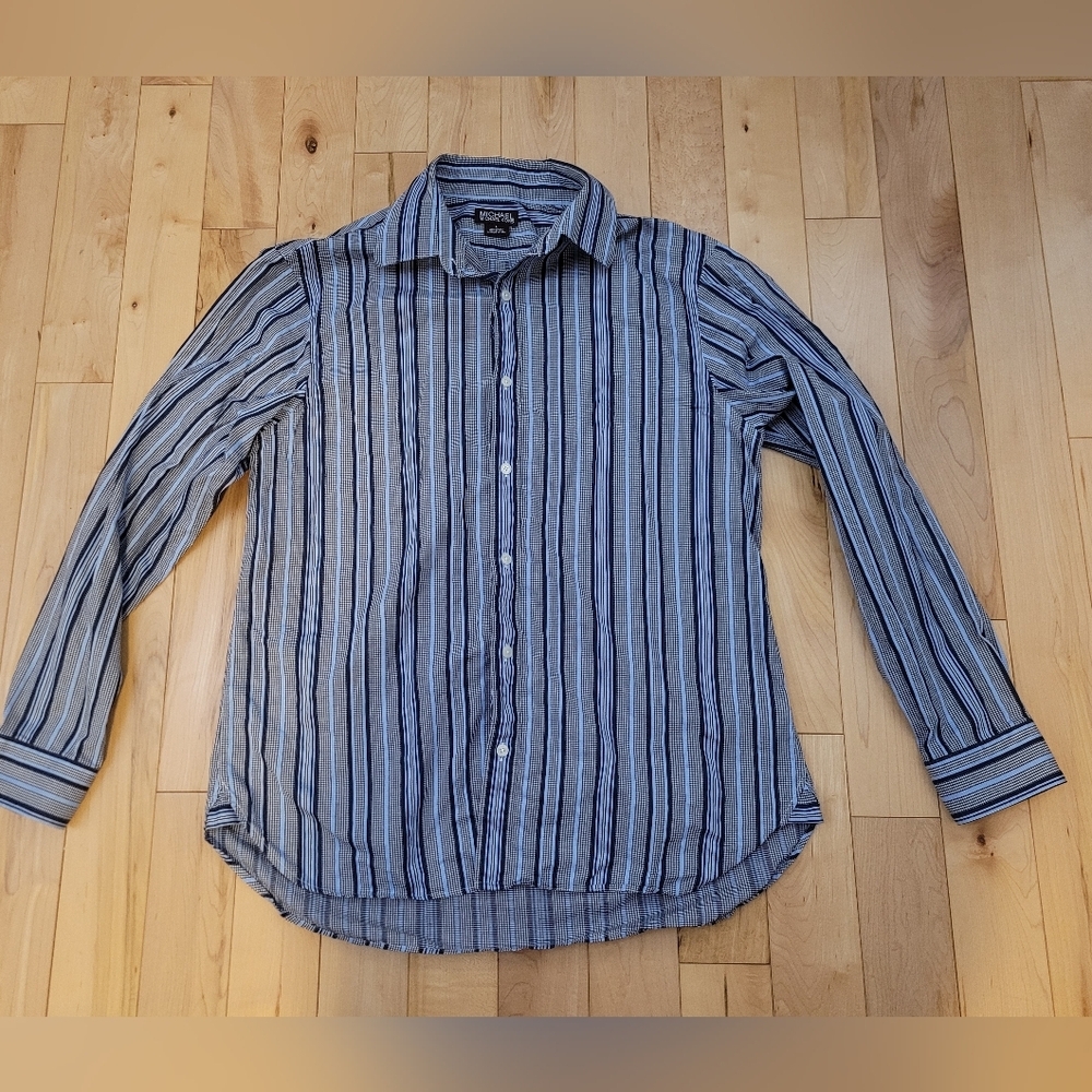 Michael Kors men's size large button up shirt